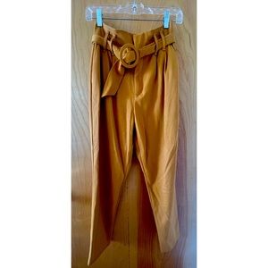 Mustard Zara Trousers.  Size XS